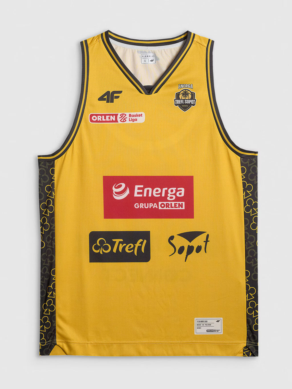 Koszulka meczowa replika domowa z sezonu 2025/26 męska 4F x Trefl Sopot