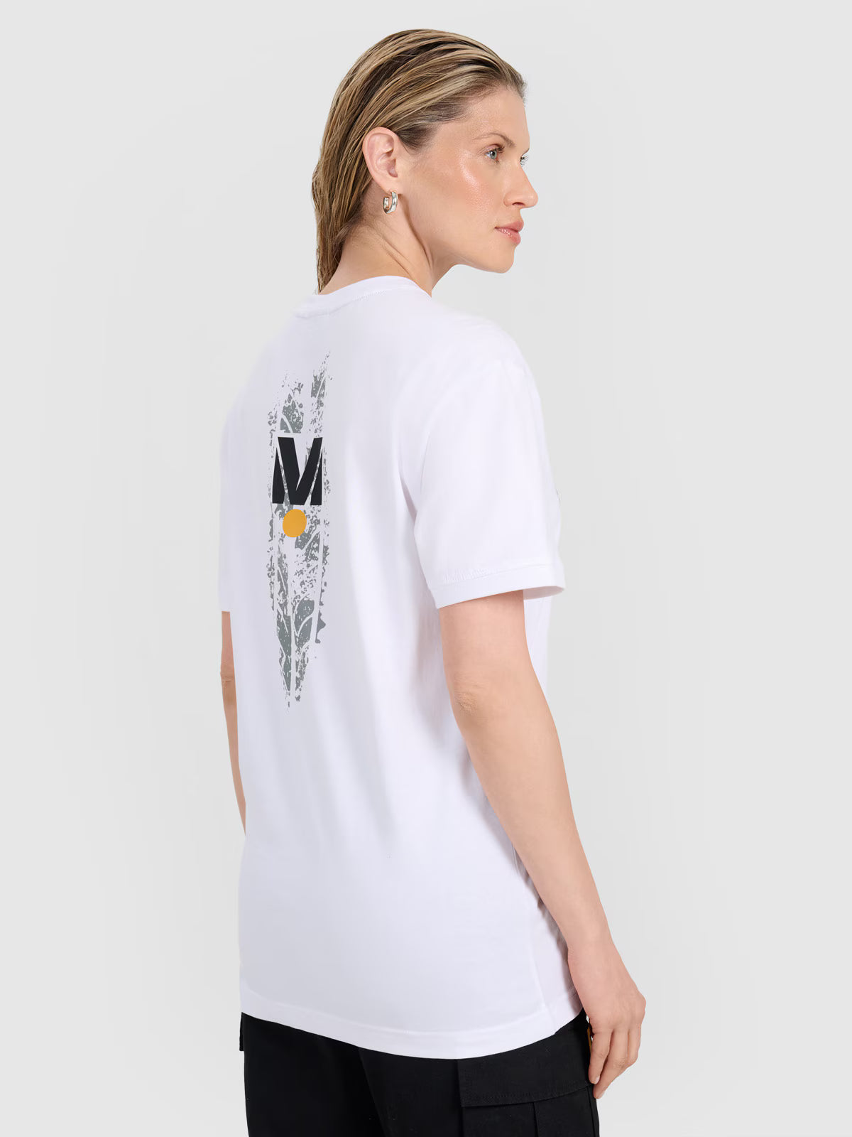 T-shirt regular z nadrukiem uniseks 4F x Drift Masters