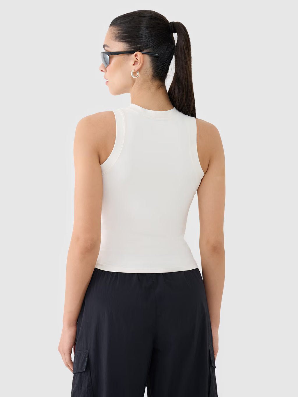 Crop-top slim damski