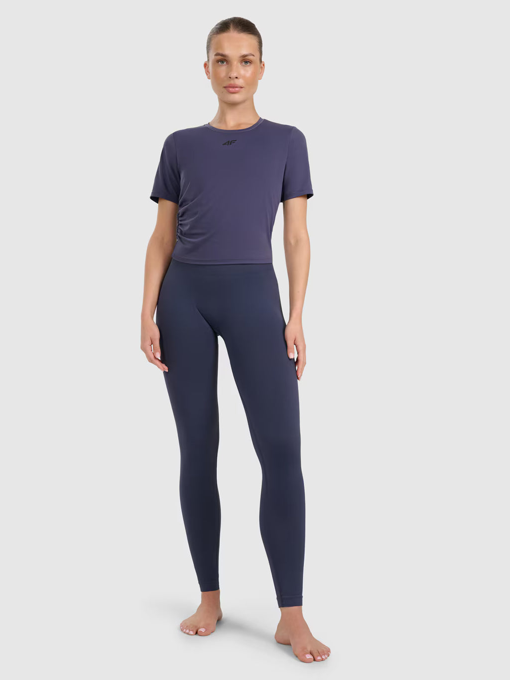 Legginsy do jogi i pilatesu bezszwowe damskie