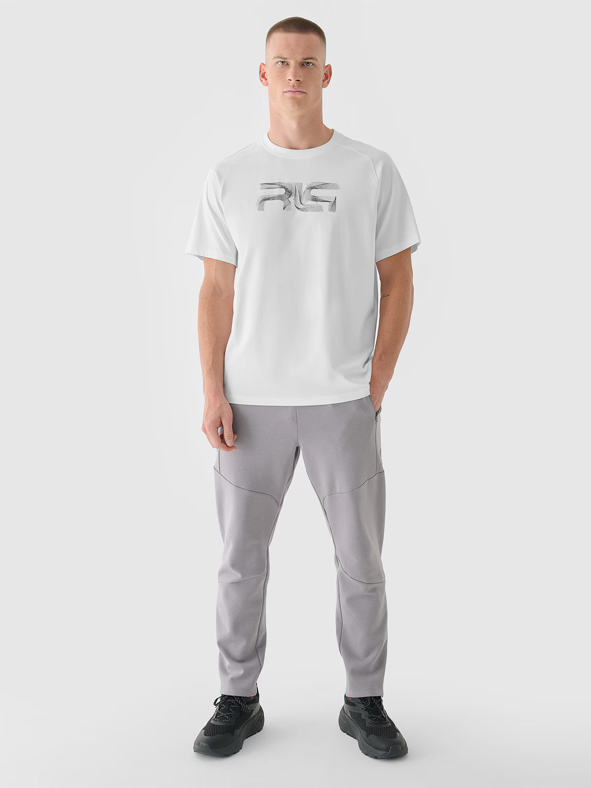 T-shirt oversize męski 4F x Robert Lewandowski