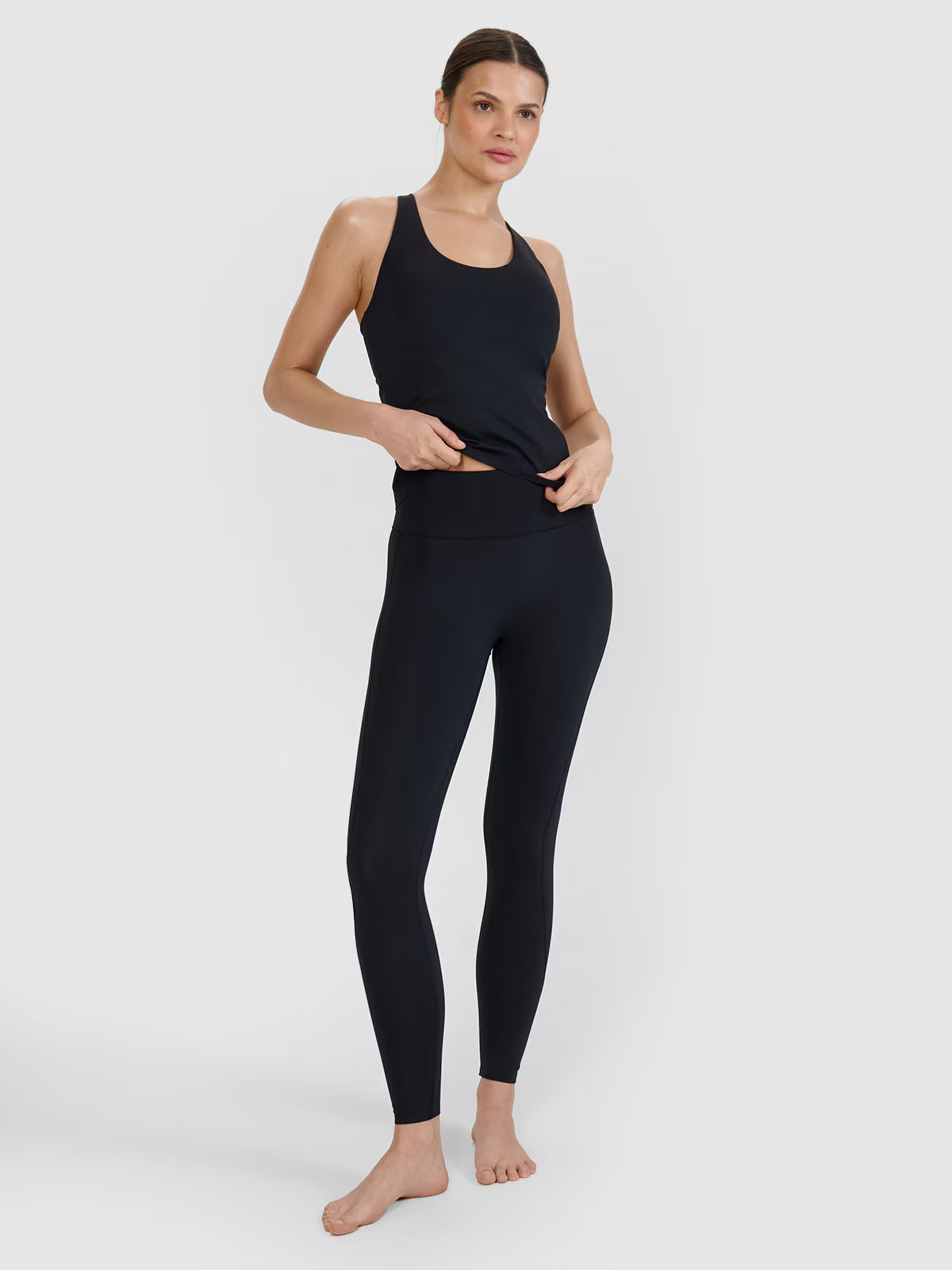 Legginsy do jogi i pilatesu szybkoschnące damskie