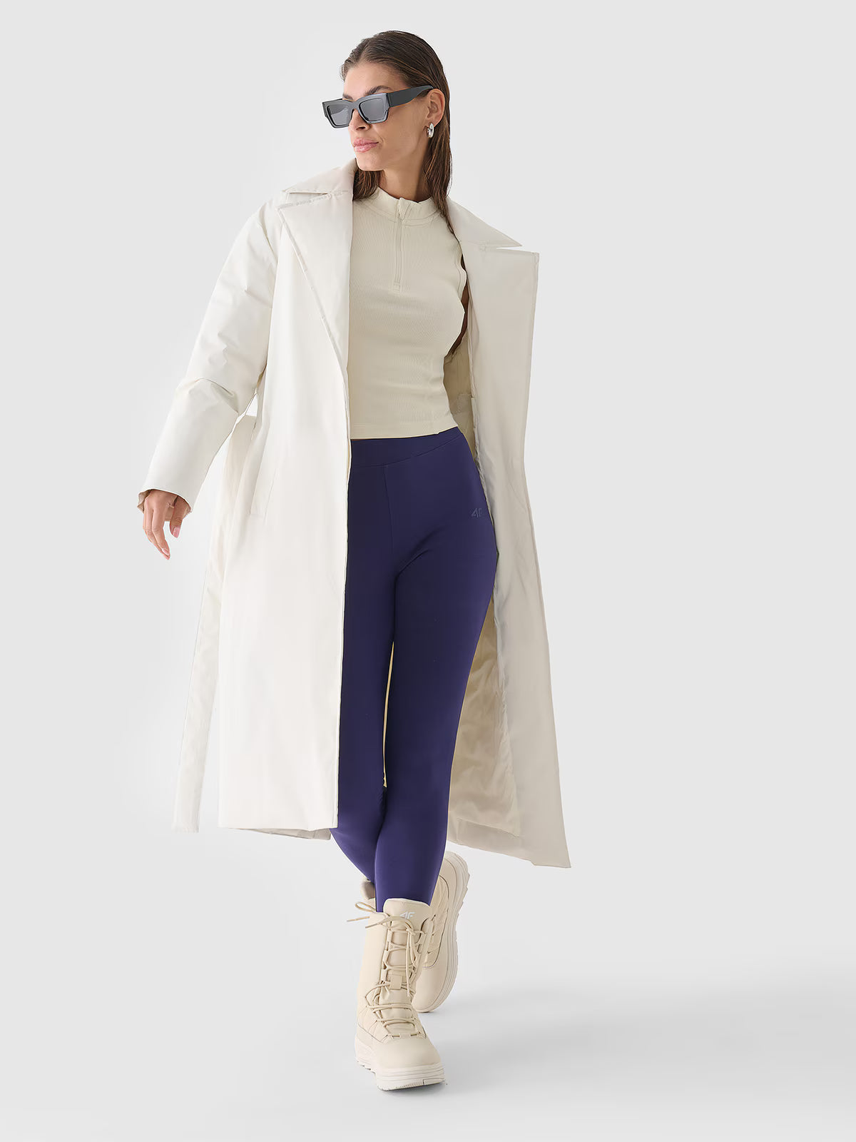 Legginsy dzianinowe damskie
