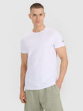 T-shirt regular gładki męski