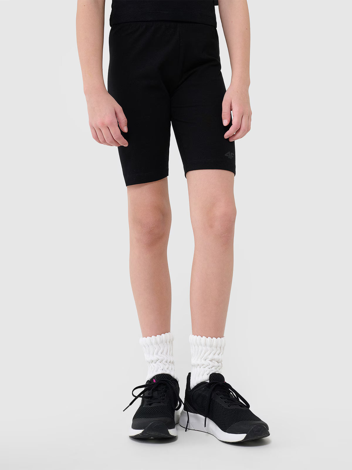 Legginsy kolarki dzianinowe dziewczęce