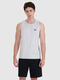 Tank top regular gładki męski