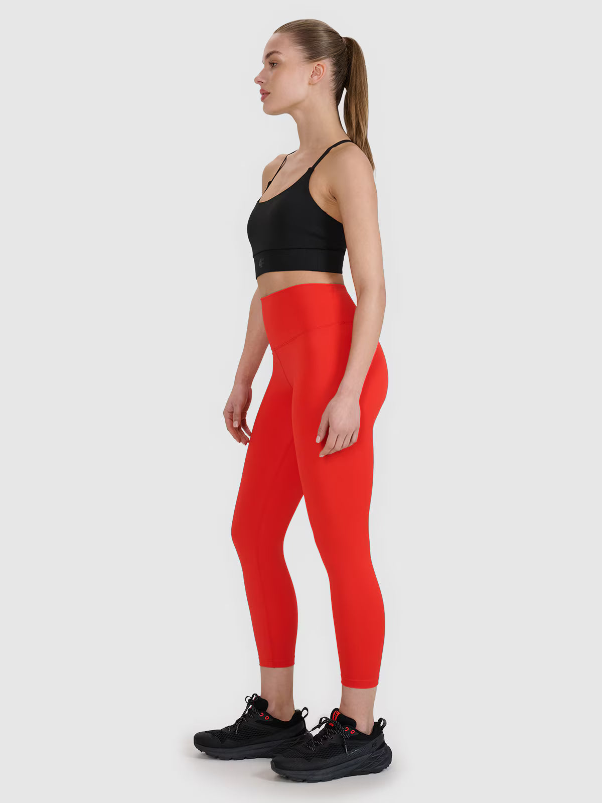 Legginsy treningowe 7/8 z wysokim stanem damskie