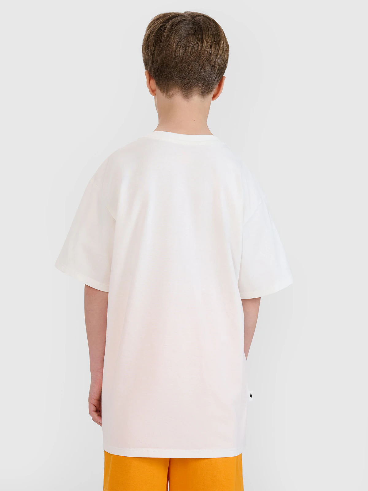 T-shirt oversize z nadrukiem chłopięcy