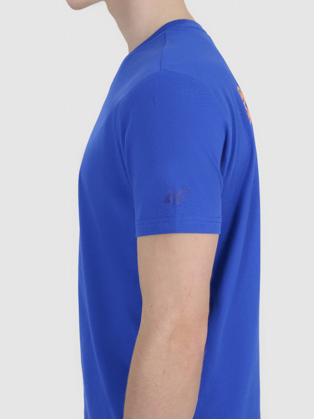T-shirt regular z nadrukiem męski