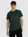 T-shirt regular z nadrukiem męski