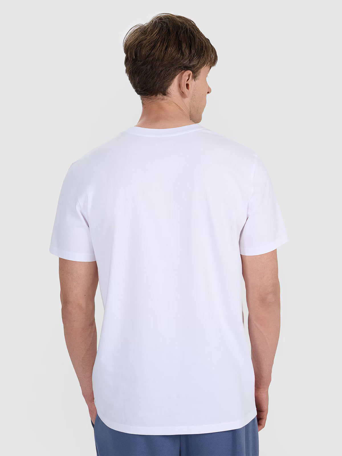 T-shirt regular z nadrukiem męski
