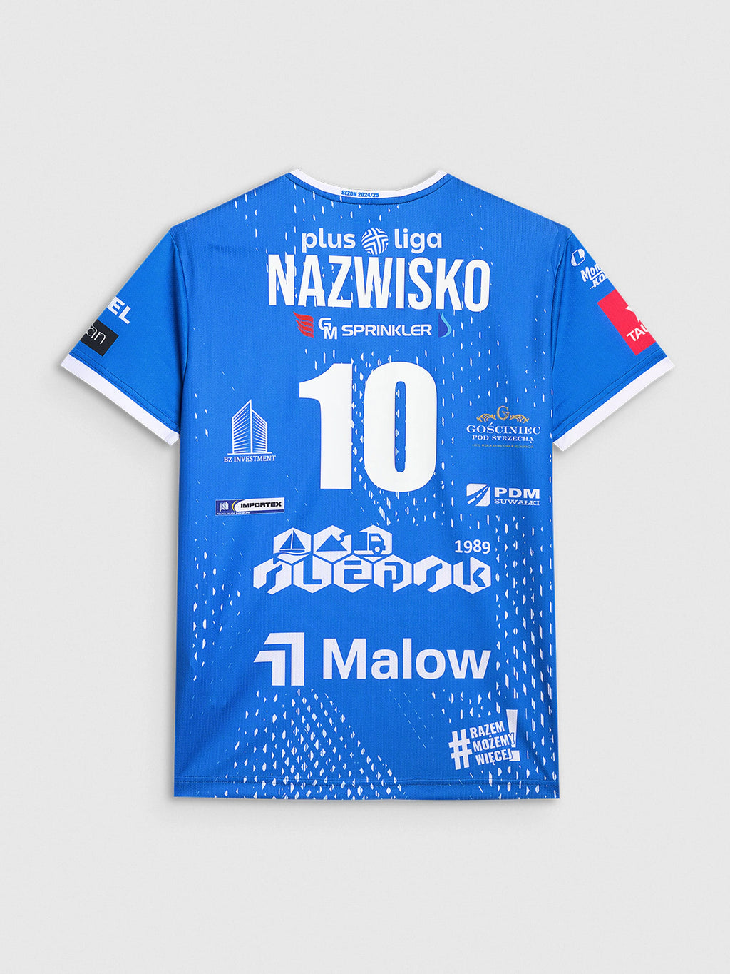 Koszulka meczowa replika domowa z sezonu 2024/2025 męska 4F x Ślepsk Malow Suwałki