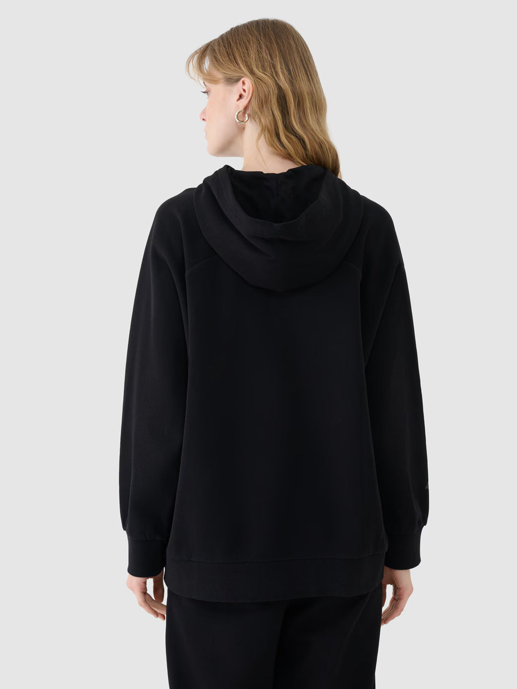 Bluza dresowa nierozpinana z kapturem damska
