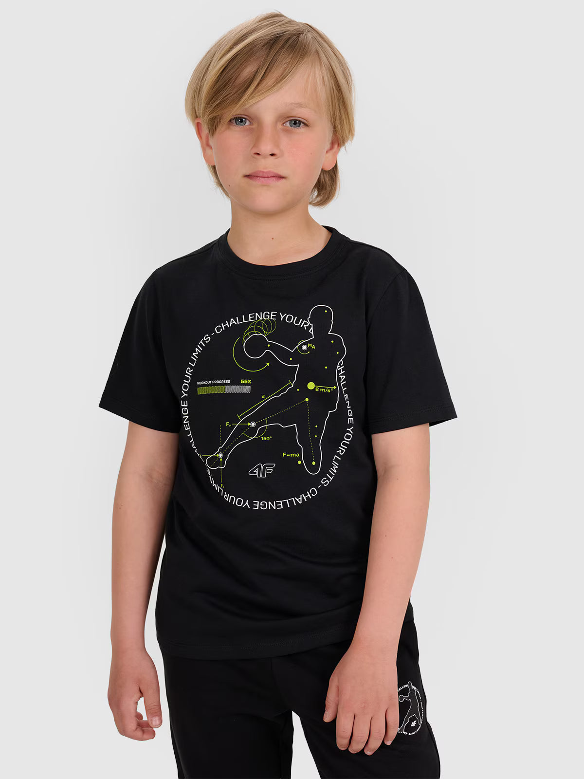 T-shirt regular z nadrukiem chłopięcy
