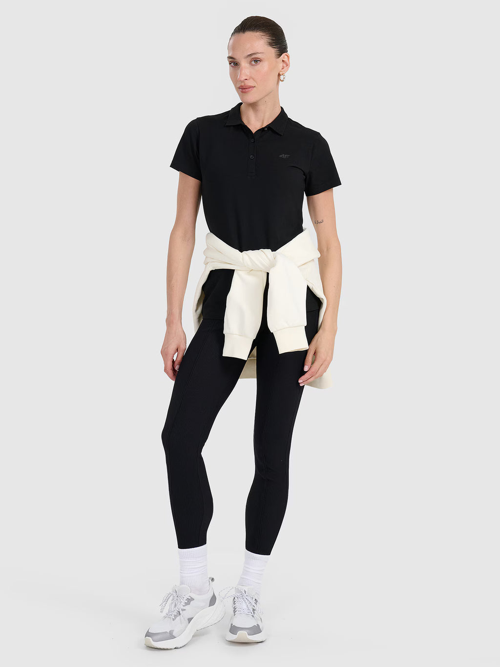 Koszulka polo slim damska