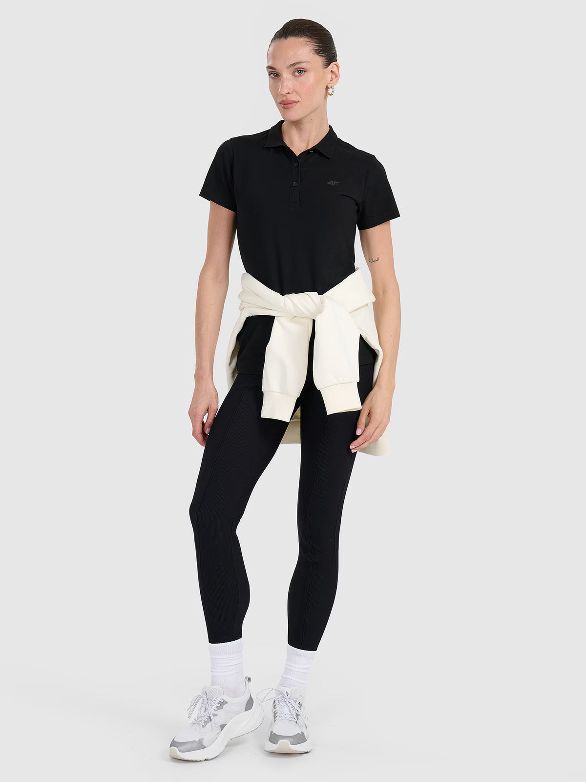 Koszulka polo slim damska