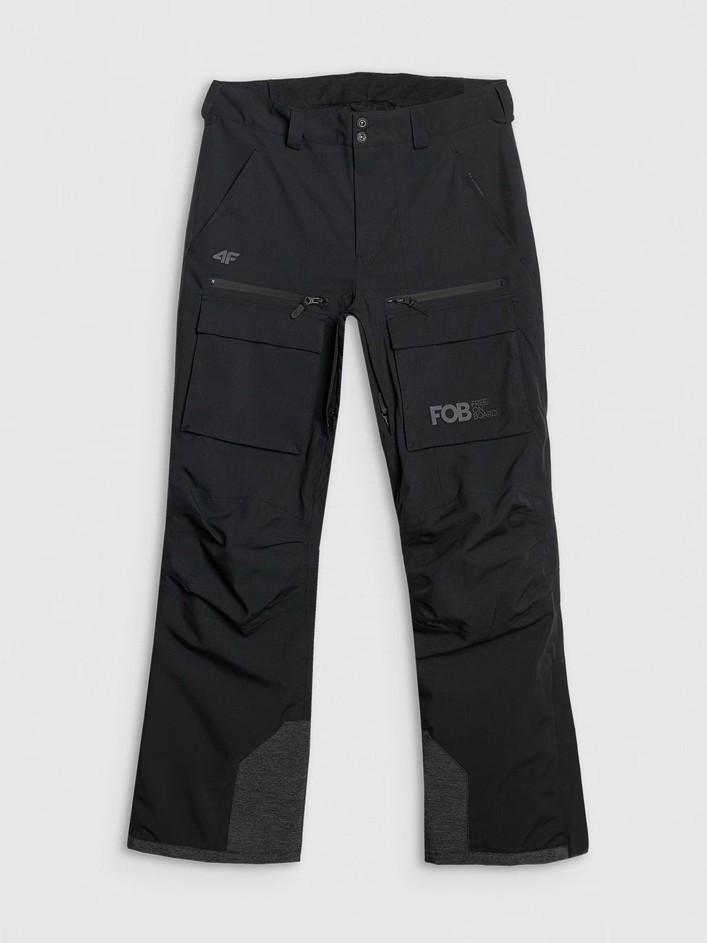 Spodnie snowboardowe membrana 15000 męskie - czarno