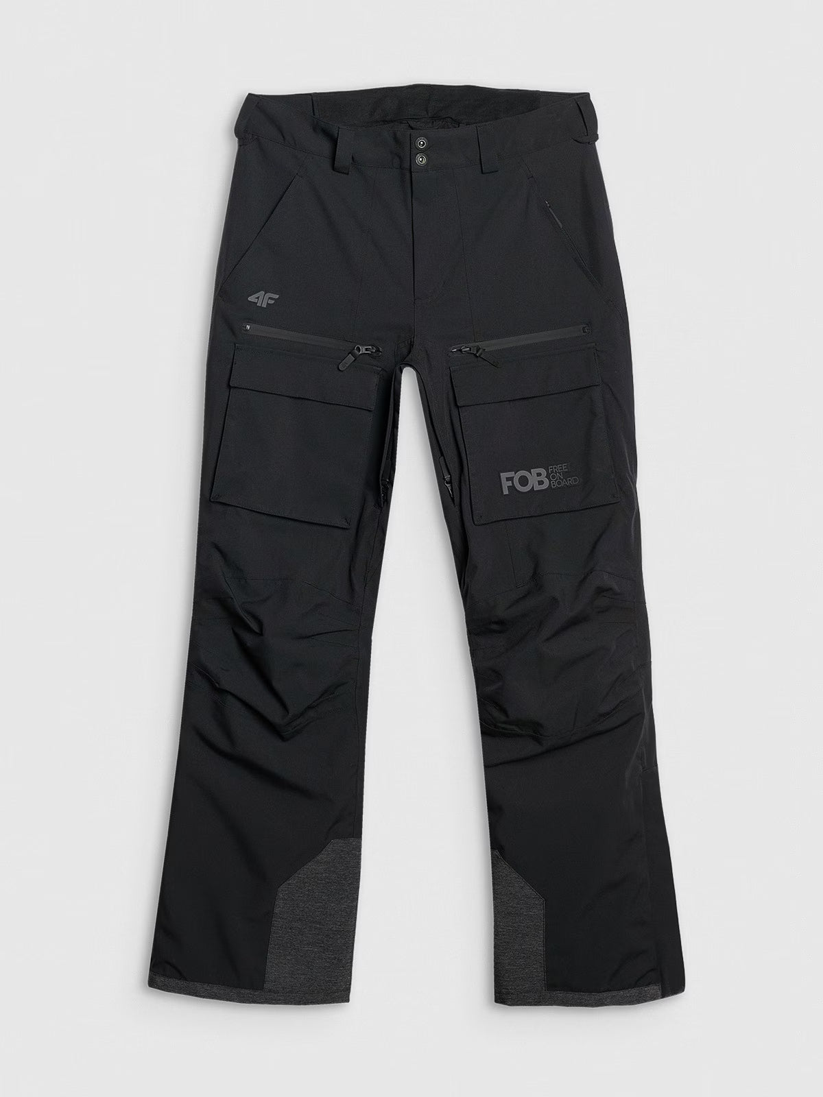 Spodnie snowboardowe membrana 15000 męskie - czarno