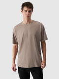 T-shirt oversize gładki uniseks