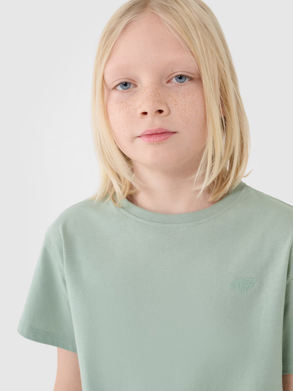 T-shirt oversize gładki chłopięcy