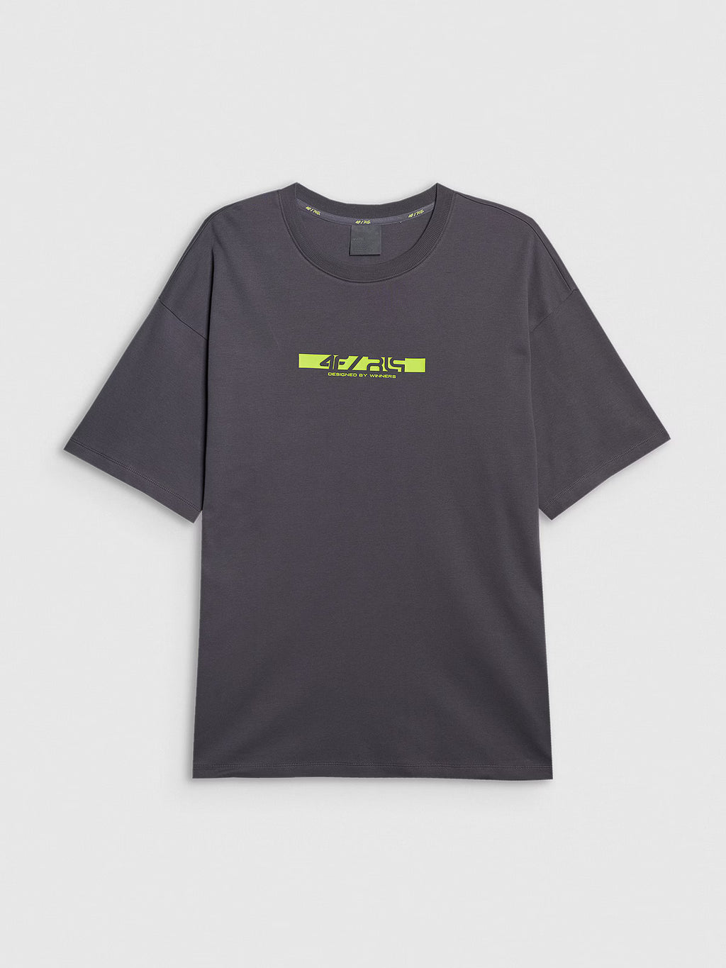 T-shirt oversize z nadrukiem męski 4F x Robert Lewandowski