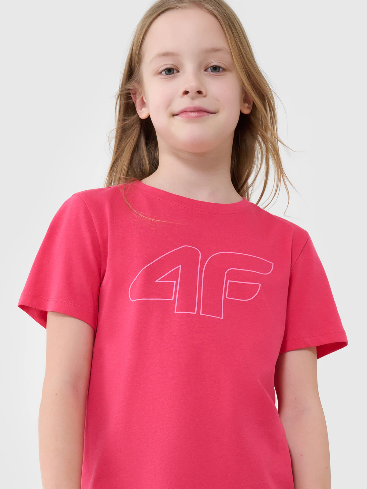 T-shirt regular z nadrukiem dziewczęcy
