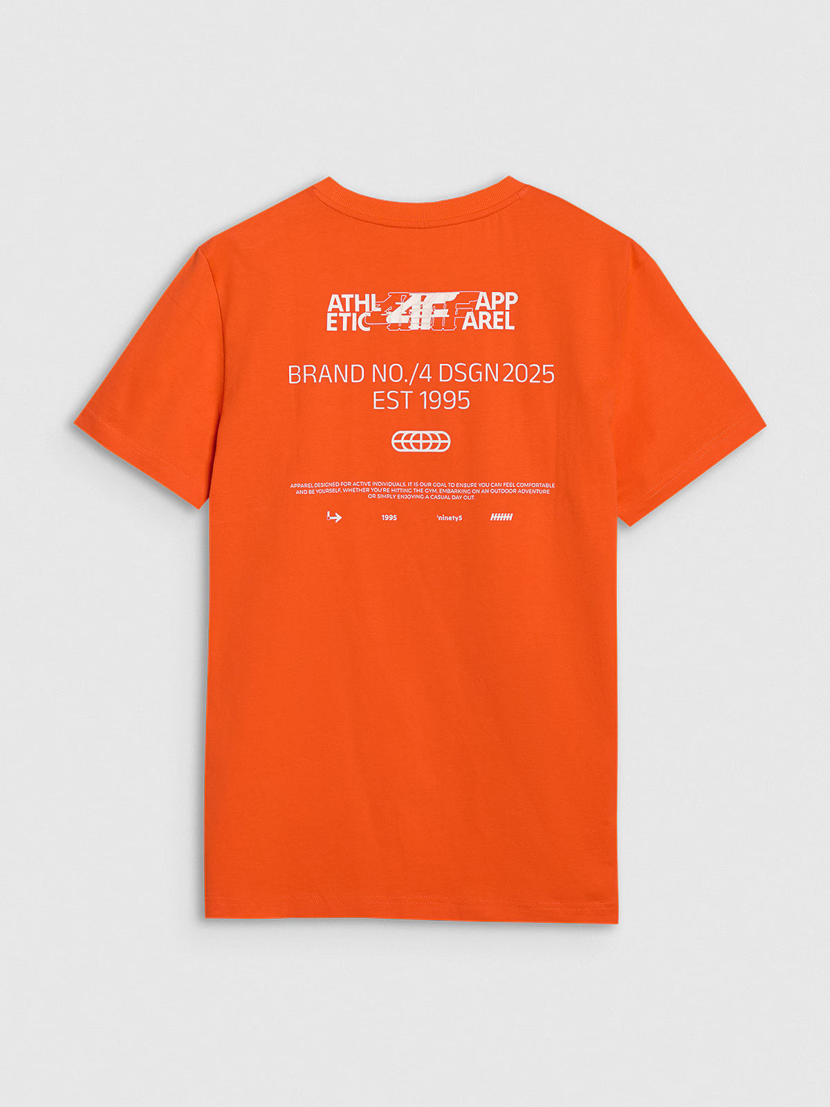 T-shirt regular z nadrukiem męski