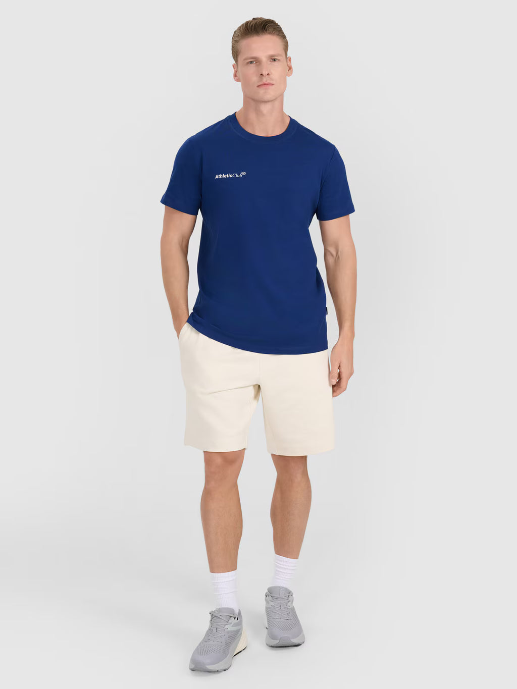T-shirt regular z nadrukiem męski