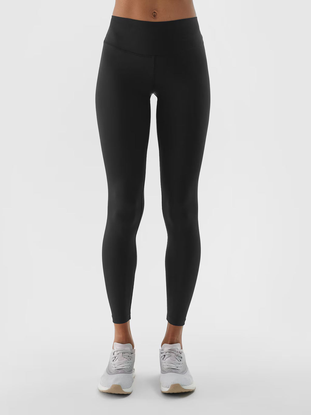 Legginsy treningowe ze średnim stanem damskie