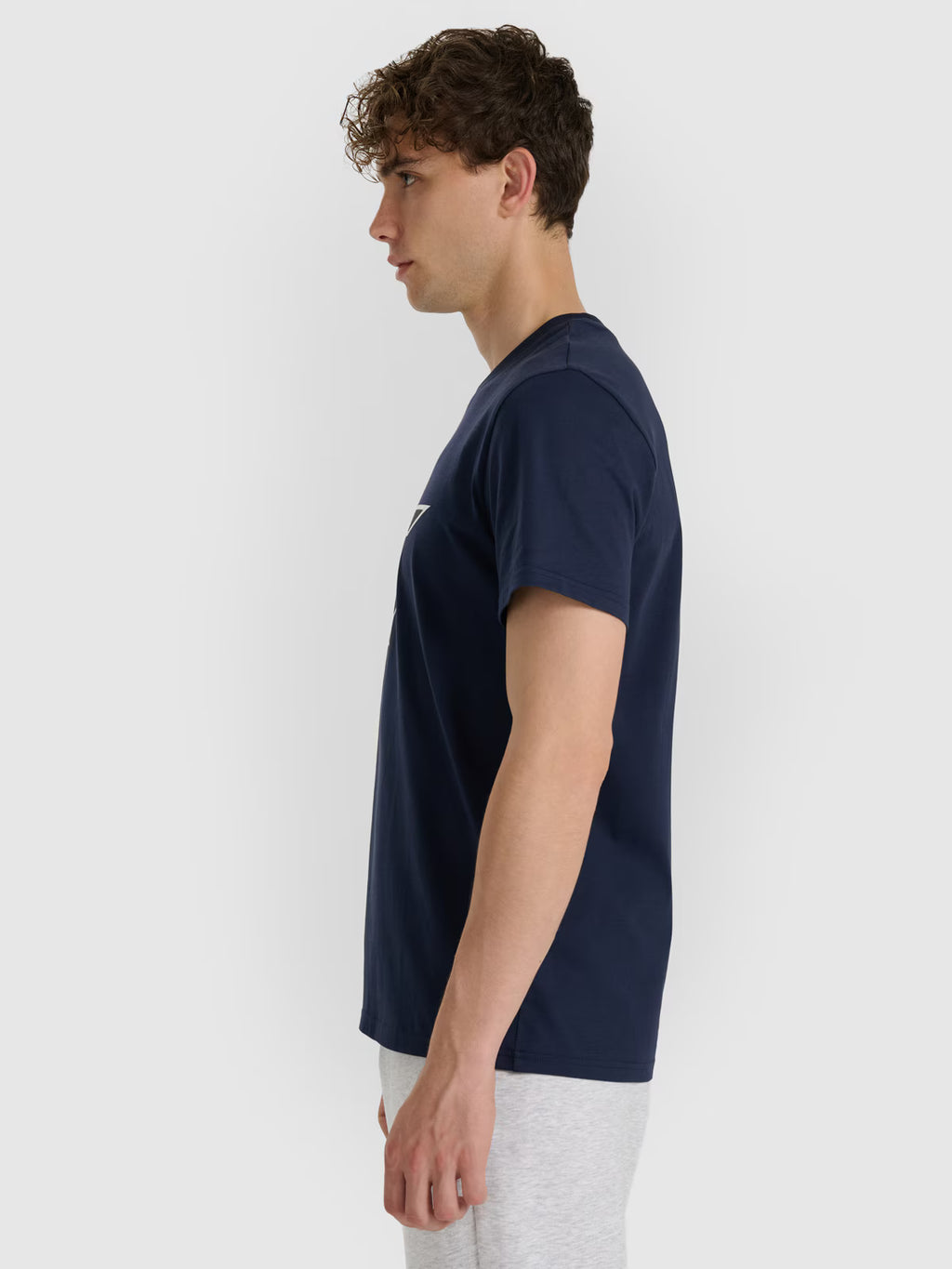 T-shirt regular z nadrukiem męski