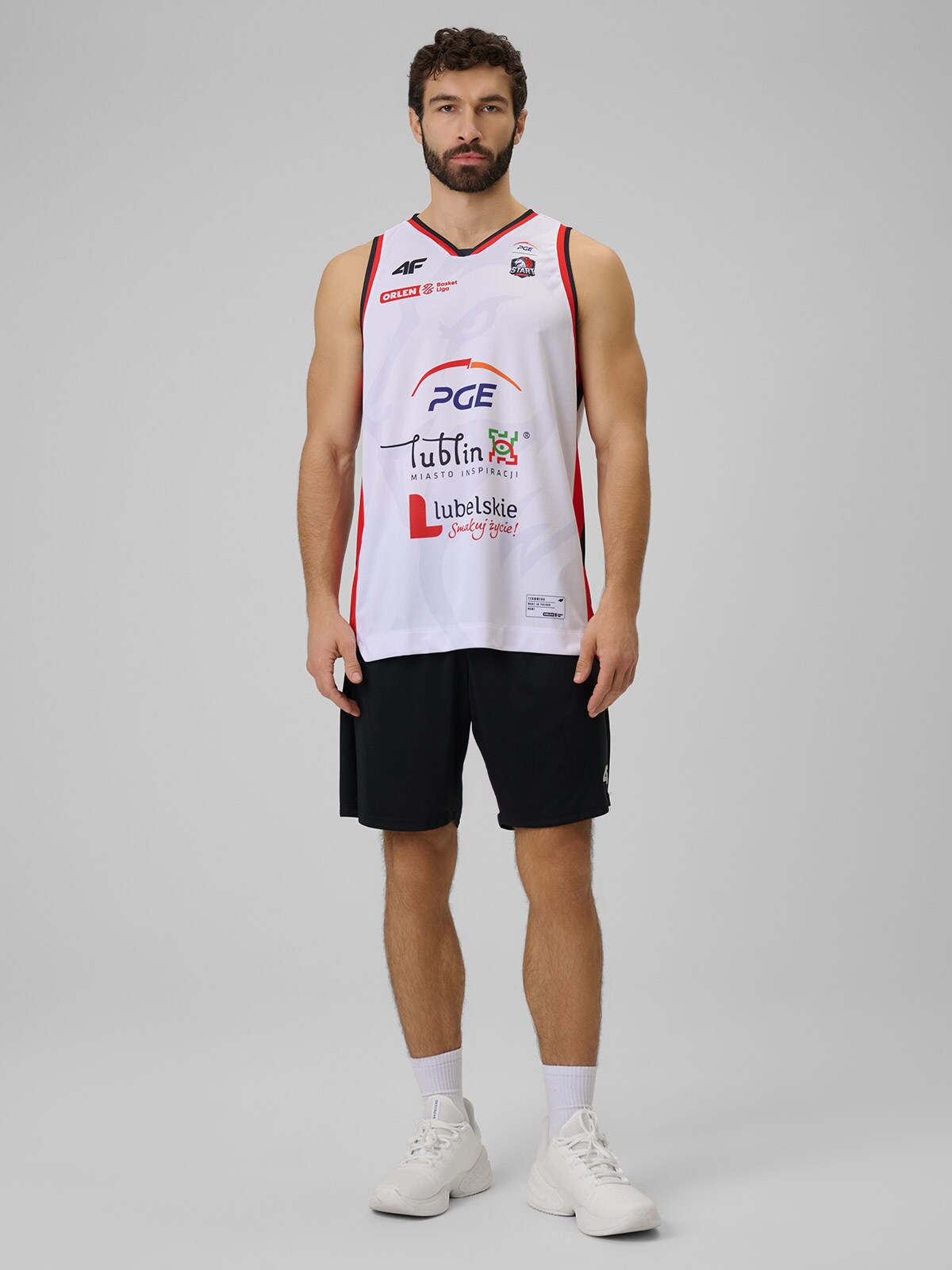Koszulka meczowa replika wyjazdowa z sezonu 2025/26 męska 4F x Start Lublin