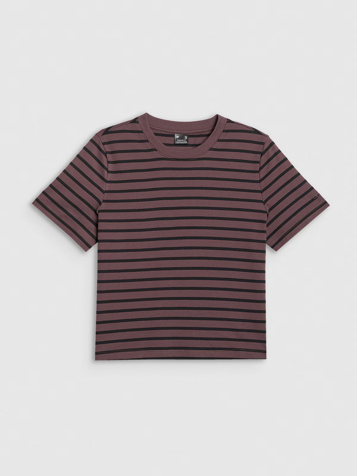 T-shirt regular gładki damski