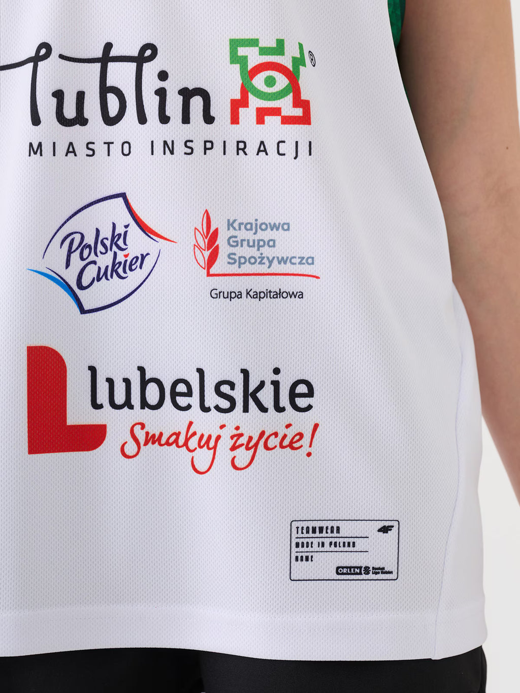 Koszulka meczowa replika domowa z sezonu 2024/25 dziecięca 4F x AZS UMCS Lublin