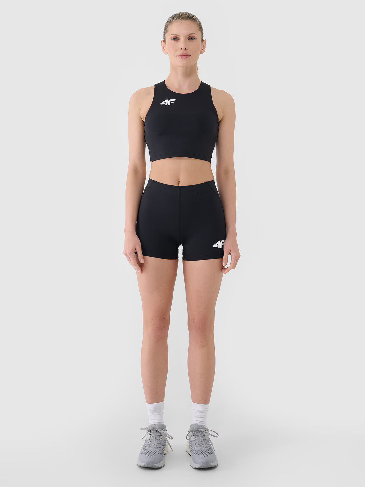 Legginsy krótkie treningowe damskie