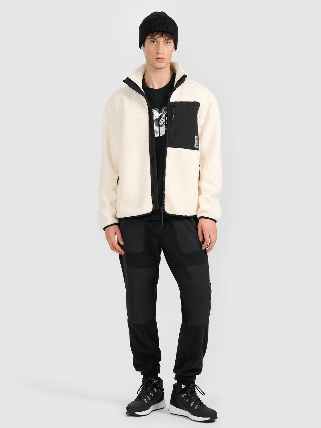 Polar sherpa regular ze stójką męski