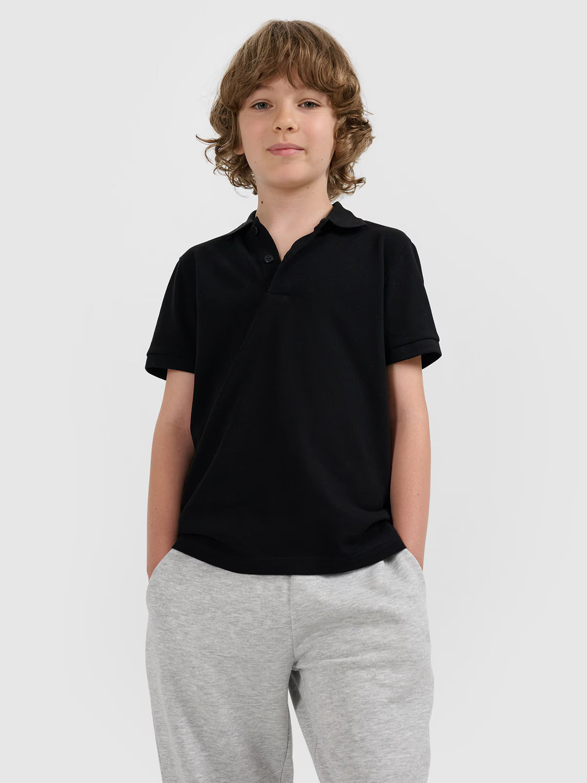 Koszulka polo regular chłopięca