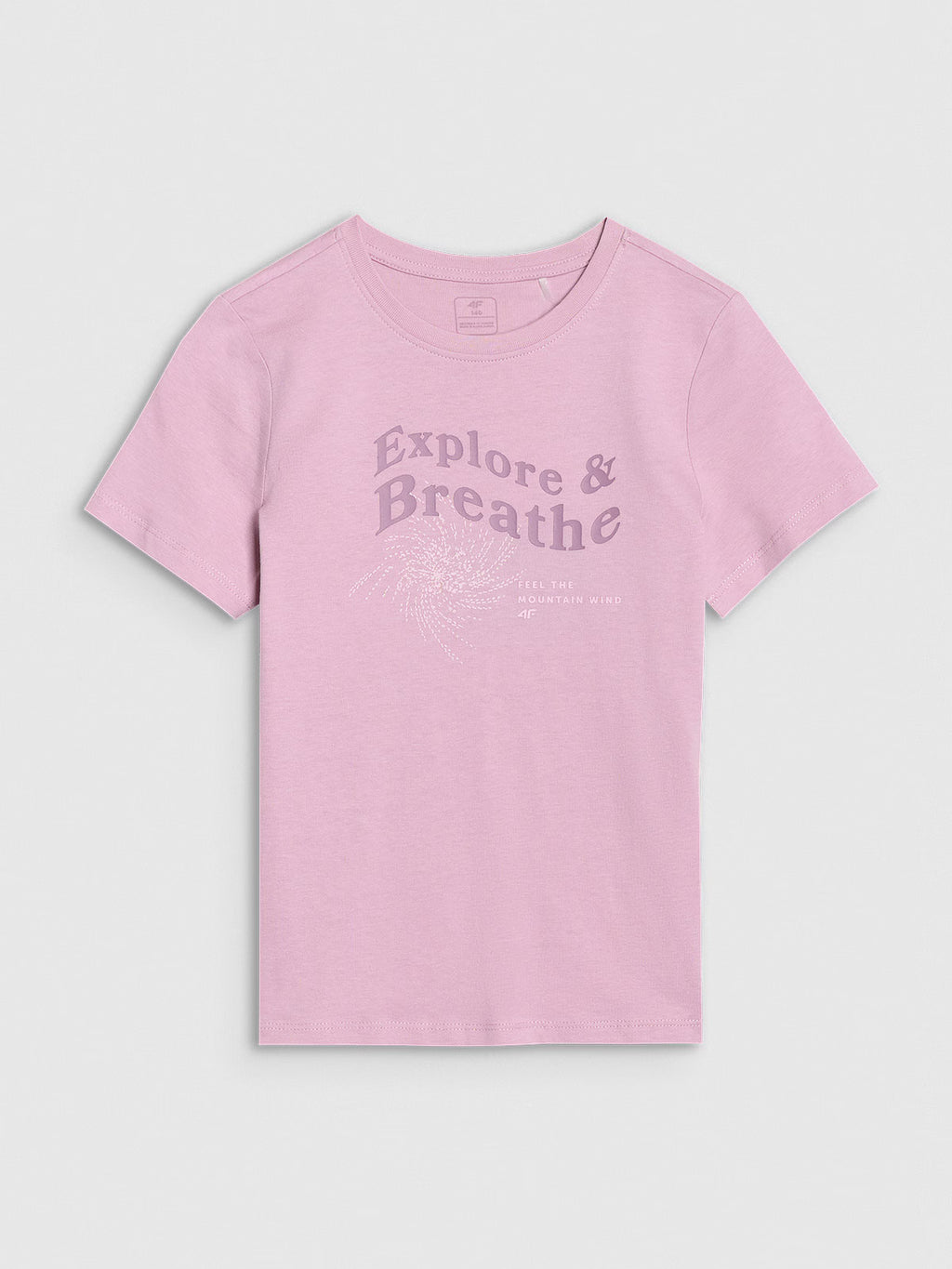 T-shirt regular z nadrukiem dziewczęcy