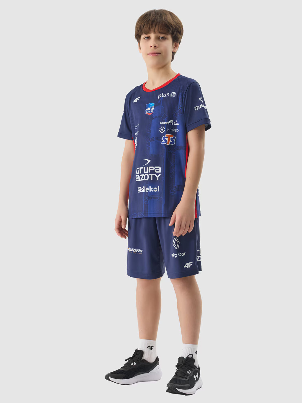 Koszulka replika wyjazdowa z sezonu 2023/24 dziecięca 4F x Grupa Azoty ZAKSA KK