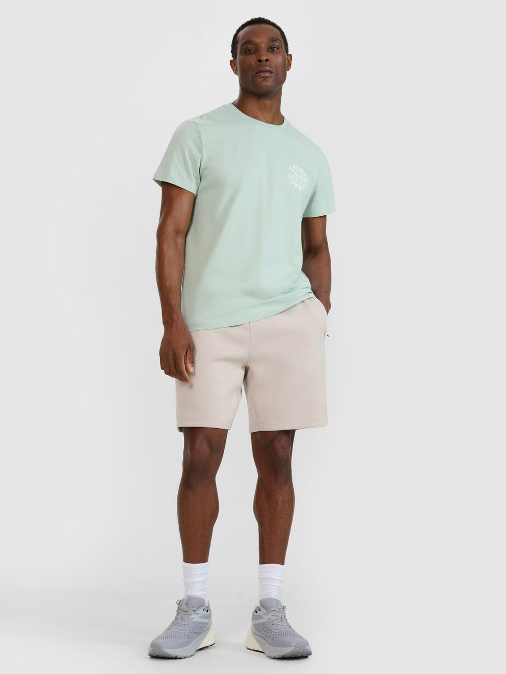 T-shirt regular z nadrukiem męski