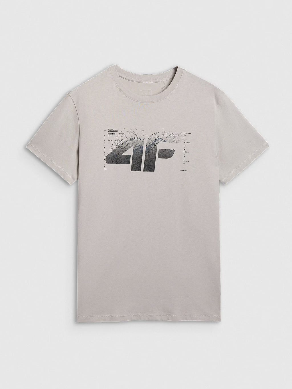 T-shirt regular z nadrukiem męski