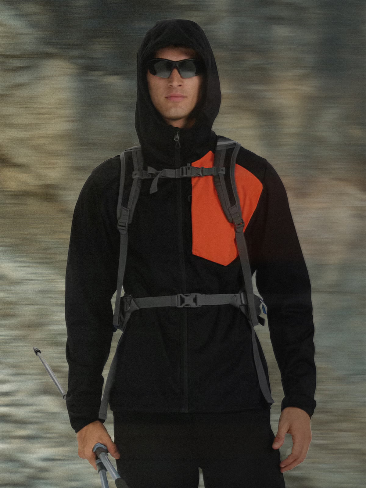 Kurtka softshell wiatroodporna membrana 8000 męska