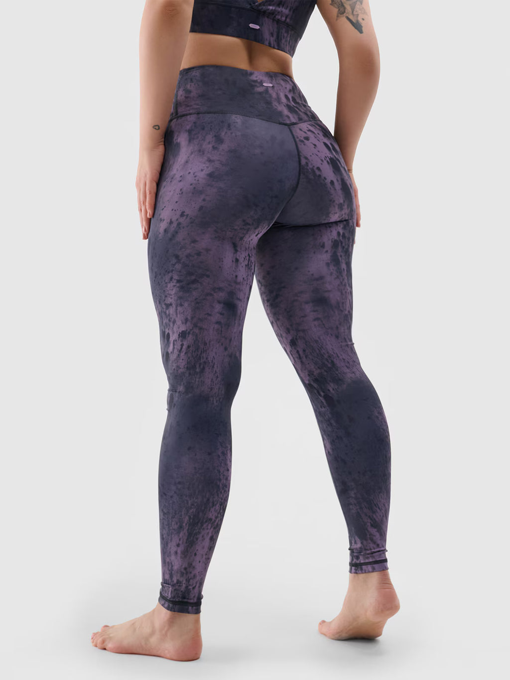 Legginsy do jogi i pilatesu z materiału z recyklingu damskie