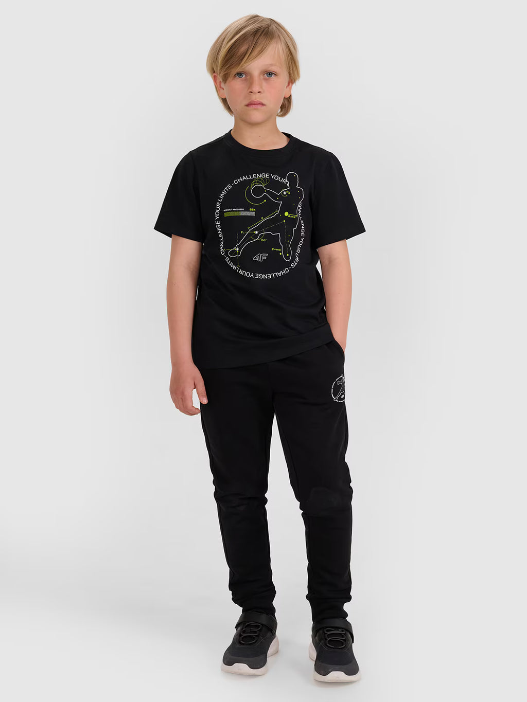 T-shirt regular z nadrukiem chłopięcy