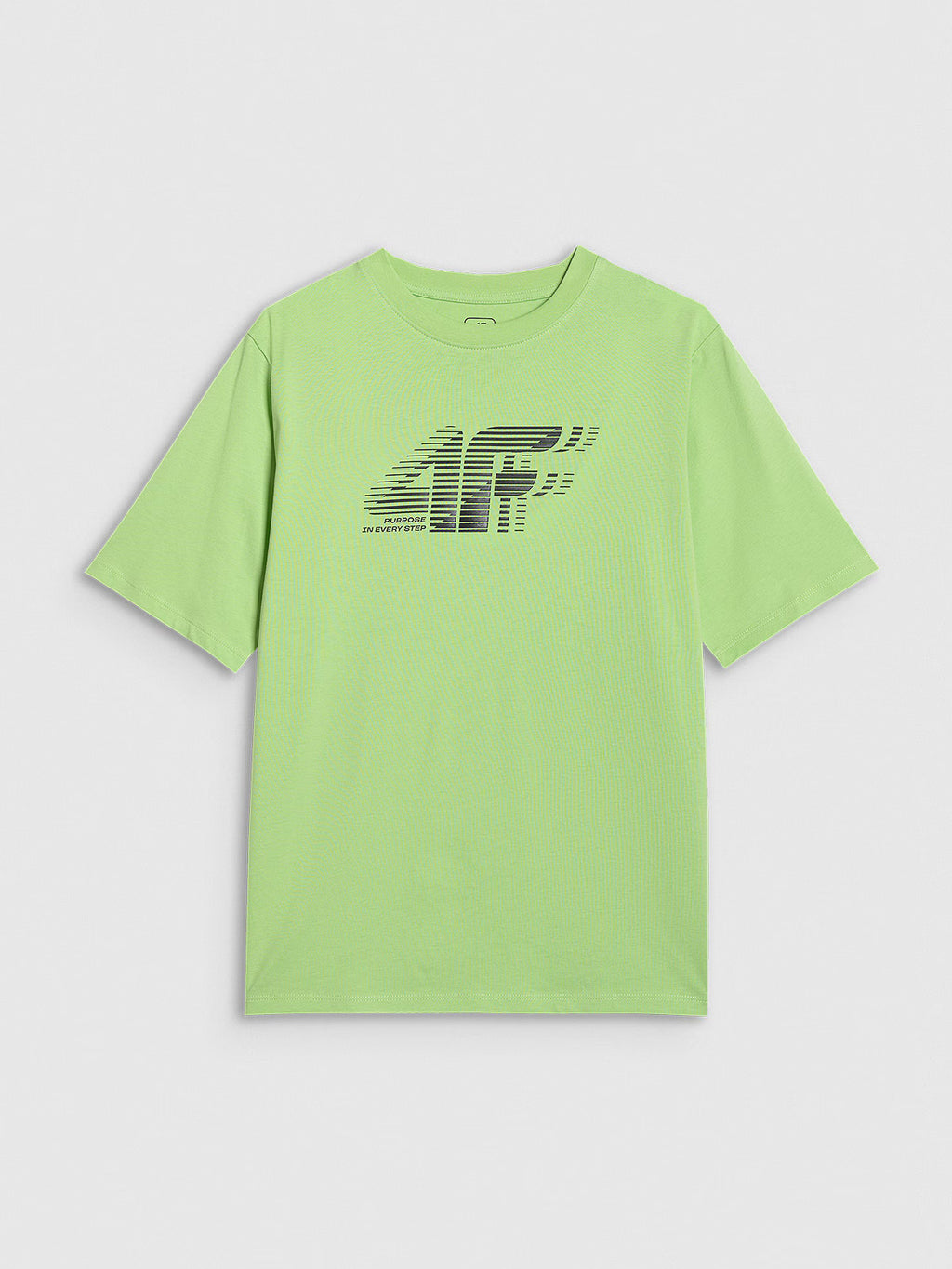 T-shirt oversize z nadrukiem chłopięcy