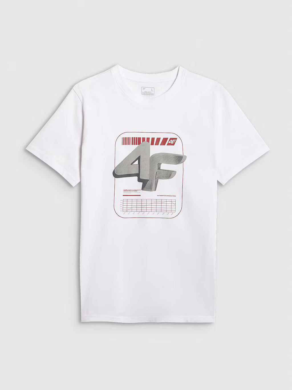 T-shirt regular z nadrukiem męski