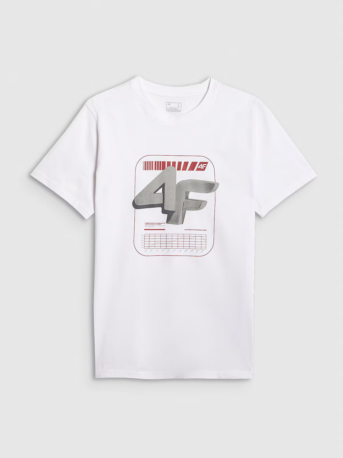 T-shirt regular z nadrukiem męski