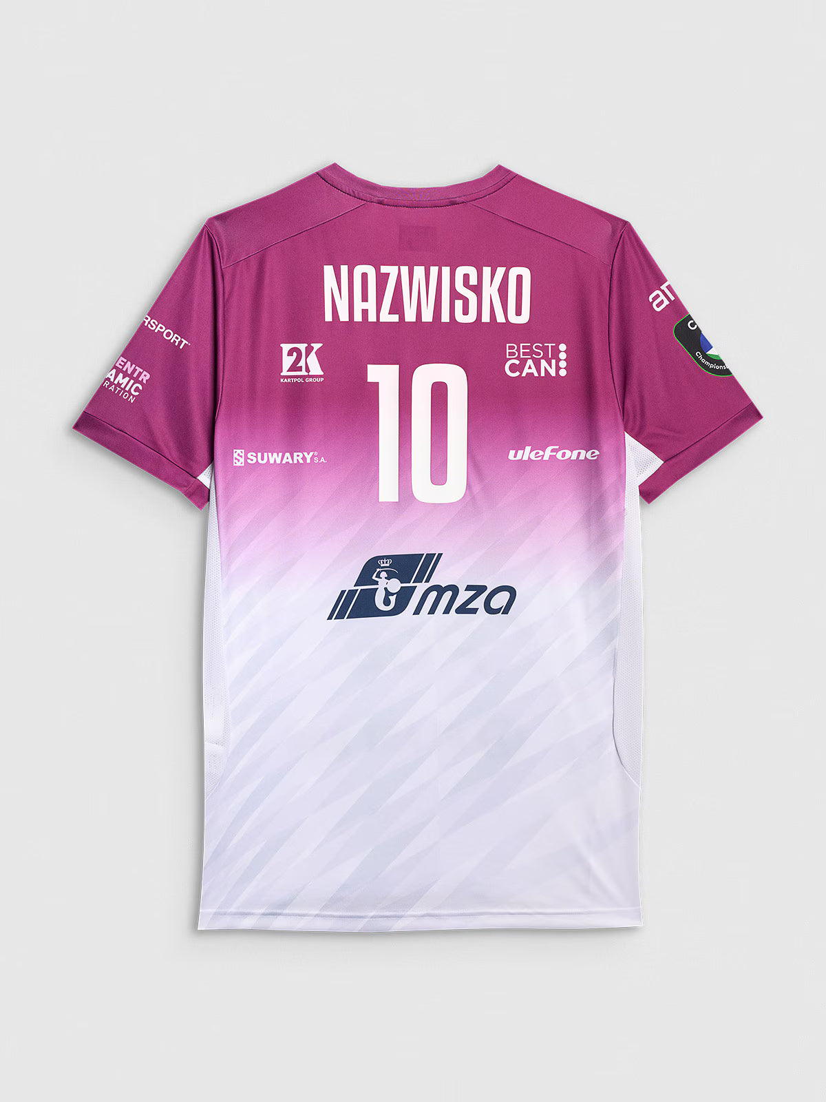 Koszulka meczowa replika wyjazdowa Liga Mistrzów CEV z sezonu 2024/25 męska 4F x Projekt Warszawa