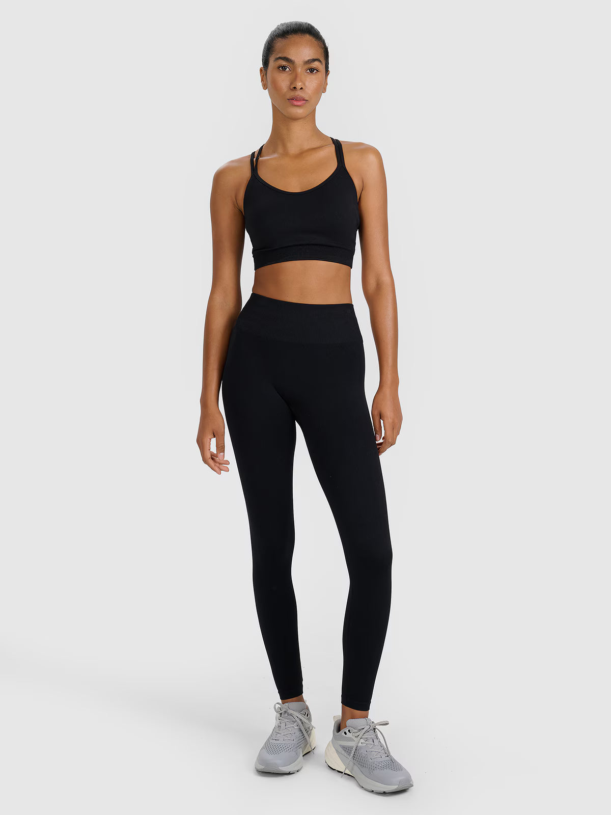 Legginsy treningowe bezszwowe damskie