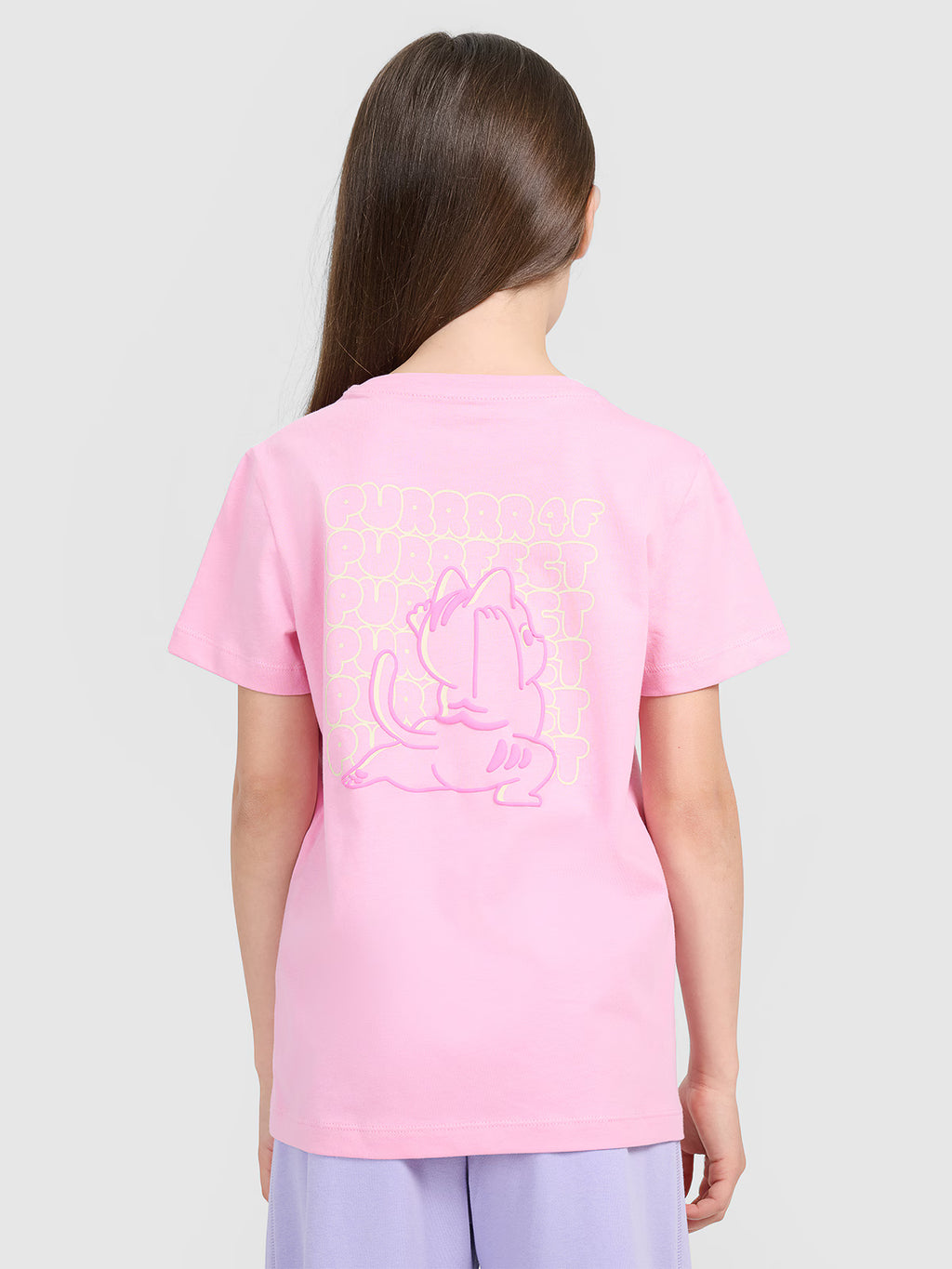 T-shirt regular z nadrukiem dziewczęcy