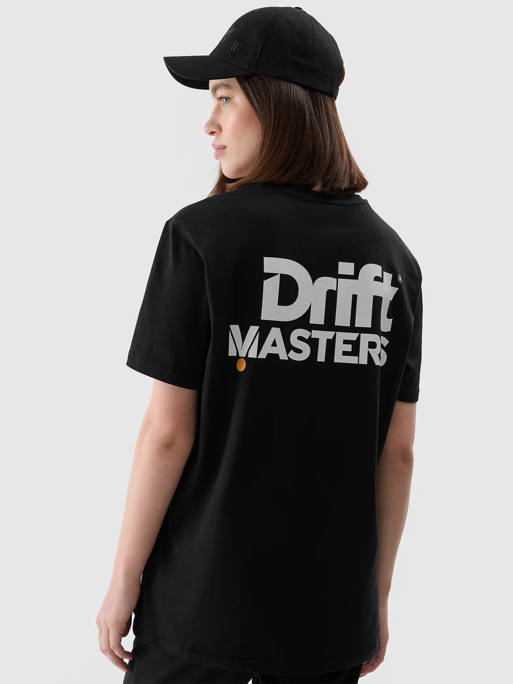 T-shirt regular z nadrukiem uniseks 4F x Drift Masters